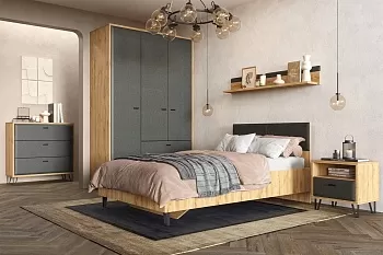 Кровать Грейс LOZ160х200 с подъемным механизмом фото 5