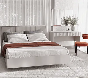 Кровать с мягким элементом Далия LOZ160х200 М персидский жемчуг фото 3