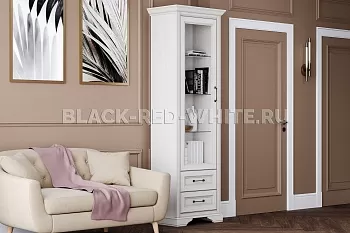 Шкаф-витрина Стилиус REG1W2S с подсветкой (Лиственница сибирская) фото 3